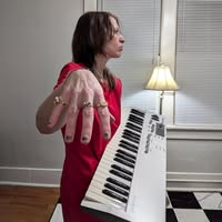 neon glittery
