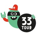 33 Tour logo