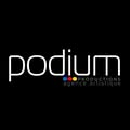 Podium Productions logo