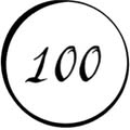 100 Management  logo